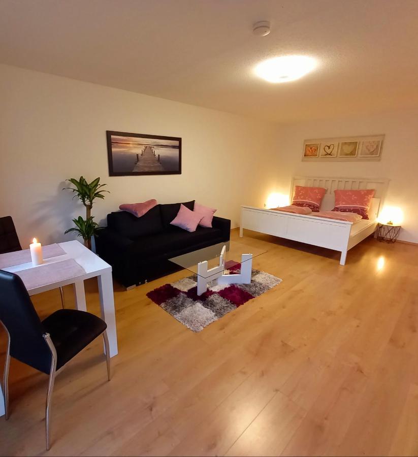 Ferienwohnung Am Waldsee Mit Schwimmbad غرنباخ المظهر الخارجي الصورة